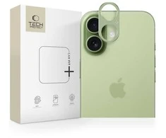 Tech-Protect Camalloy Fit+ Camera Glass for iPhone 17 - Žalias