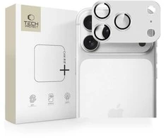 Tech-Protect Camfull Fit+ Camera Lens Glass for iPhone 17 Pro Max - Sidabrinis