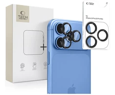 Tech-Protect Camring Fit+ fotoaparato gaubtelis, skirtas iPhone 18 Pro / 18 Pro Max – juodas