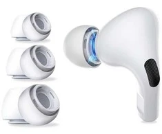 Tech-Protect Ear Tips skirta AirPods Pro 1 / 2 in sizes S / M / L - baltas (3 pcs.)