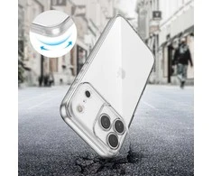 „Tech-Protect FlexAir“ dėklas, skirtas „iPhone 17 Pro Max“ – skaidrus