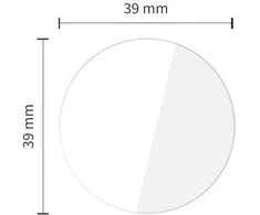 „Tech-Protect Glass Fit+“ 2 grūdinto stiklo pakuotė „Amazfit T-Rex 3 Pro 48mm“ – permatoma
