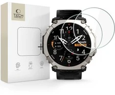 Tech-Protect Glass Fit+ 2 vnt. Tempered Glass for Amazfit T-Rex Ultra 2