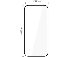 Tech-Protect Apsauginis stiklas Fit+ 2-pack Google Pixel 9A / 10A juoda