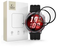 Tech-Protect Glass Flex+ 2 vnt. Hybrid Glass for Huawei Watch GT Runner 2 - Juodas