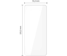 Apsauginė plėvelė Tech-Protect HYDROFLEX FIT+ 2-pack Motorola Edge 60 / 60 Pro / 60 Fusion skaidrus