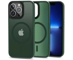 Tech-Protect MagMat MagSafe iPhone 13 Pro dėklas – matinė žalia