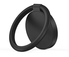 Tech-Protect magnetinis telefono žiedo laikiklis / žiedas su stovo funkcija - juodas