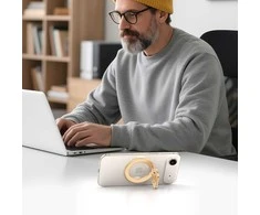 Tech-Protect mmR400 Lamano Magnetic MagSafe žiedas telefonui aukso spalvos