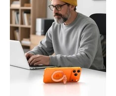 Tech-Protect mmR400 Lamano Magnetic MagSafe žiedas telefonui rožinio aukso spalvos