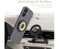 Tech-Protect MMR700 Lamano magnetic MagSafe žiedas telefonui juodos spalvos/auksos spalvos