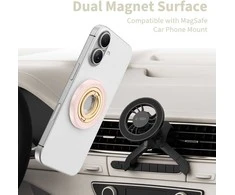 Tech-Protect MMR700 Lamano magnetic MagSafe žiedas telefonui rožinės spalvos/auksos spalvos