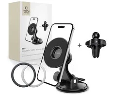 Tech-Protect N50 MagSafe automobilinis magnetinis telefono laikiklis kabinai / oro ventiliacijai - juodas