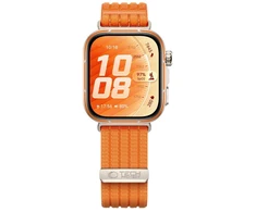 Tech-Protect NYLON Huawei Watch Fit 3 / 4 / 4 Pro / 5 / 5 Pro ORANŽINĖ