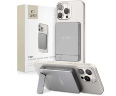 Powerbank Tech-Protect PB14 LifeMag MagSafe 5000 mAh - pilka