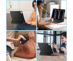 „Tech-Protect SmartCase Magnetic“, skirtas „iPad Pro 11“ 5/6 2024–2025 m. – Juodas