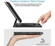 „Tech-Protect SmartCase Magnetic“, skirtas „iPad Pro 13“, 7/8 coliams (2024–2025 m.) – Juodas