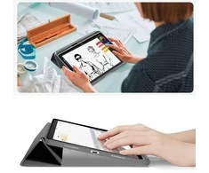 „Tech-Protect SC Pen“ drobinis dėklas, skirtas „iPad 10.9“ (2022 / „iPad 11“ (2025)) – pilkas