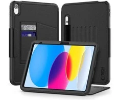 „Tech-Protect SC Pen“ dėklas, skirtas „iPad 10.9" 2022“ (10-osios kartos) / 11" 2025 (11-osios kartos) planšetiniams kompiuteriams – Juodas
