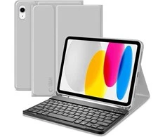 „Tech-Protect SC Pen + Keyboard“ dėklas, skirtas „iPad 10.9" 2022“ (10-osios kartos) / „11" 2025“ (11-osios kartos) – pilkas