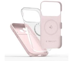 Dėklas Tech-Protect Silicone MagSafe Case for iPhone 17 Pro - Rožinė