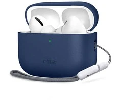 Tech-Protect Silikoninis dėklas for AirPods Pro 3 - Navy Mėlyna