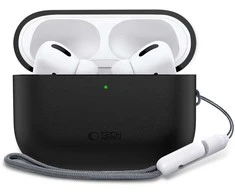 Tech-Protect Silikoninis dėklas for AirPods Pro 3 - Juodas