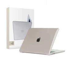 Tech-Protect SmartShell dėklas, skirtas MacBook Air 15" M2 / M3 / 2023-2024 - Skaidrus