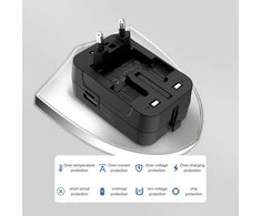 Tech-Protect TA300 Travel Adapteris EU / UK / AU - Juodas