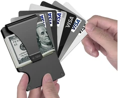 Tech-Protect Thorn RFID Wallet - Juodas