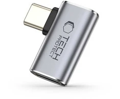 „Tech-Protect Ultraboost AA01“ USB-C kampinis adapteris – pilkas