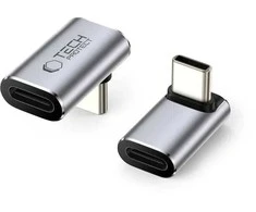 „Tech-Protect Ultraboost AA02“ USB-C kampinis adapteris – pilkas