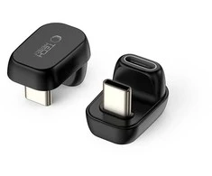 Tech-Protect Ultraboost AA04 USB-C Angled Adapteris - Juodas