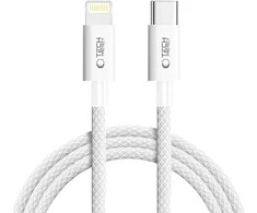 Tech-Protect UltraBoost USB-C / Lightning PD27W/3A laidas 200 cm - pilka