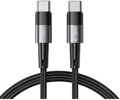 Tech-Protect UltraBoost USB-C / USB-C PD kabelis 60W 3A 1m – pilkas
