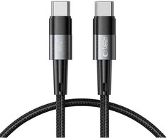 Tech-Protect UltraBoost USB-C / USB-C PD kabelis 60W 3A 0,25m – pilkas