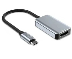 „Tech-Protect UltraBoost“ USB-C (vyriškas) / HDMI (moteriškas) 4K 60 Hz adapteris – juodas