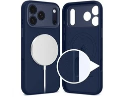 „Tech-Protect Uniq MagSafe“ „MagSafe“ dėklas, skirtas „iPhone 17 Pro Max“ – tamsiai mėlynas