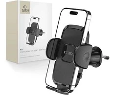 Tech-Protect V3 automobilinio telefono laikiklis oro ventiliacijai - juodas