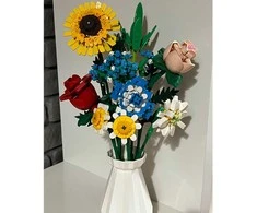 Jokomisiada Technical blocks Large bouquet of wild flowers ZA5461