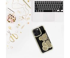 OEM dėklas, skirtas iPhone 16, meškiukas auksinis