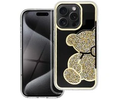 OEM dėklas, skirtas iPhone 17 AIR, meškiukas auksinis