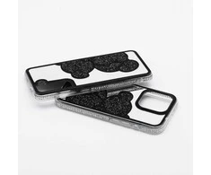 OEM dėklas, skirtas iPhone 17, juodas meškiukas