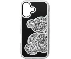 Dėklas Oem Case for iPhone 17 Teddy Bear sidabrinis