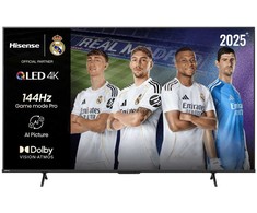 Televizorius Hisense 55E7Q PRO 139.7 cm (55") 4K Ultra HD Smart TV Wi-Fi Juodas 330 cd/m²