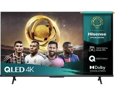 Televizorius HISENSE 50E7Q PRO 50" QLED 4K VidaaOS 144Hz Dolby Atmos