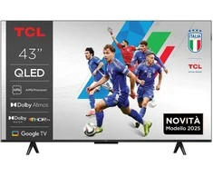 TCL P79K 43P79K televizorius 109,2 cm (43") 4K „Ultra HD“ išmanusis televizorius „Wi-Fi“ metalinis 350 cd/m²