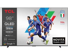 TCL P89K 98P89K televizorius 2,49 m (98") 4K „Ultra HD“ išmanusis televizorius „Wi-Fi“ metalinis 450 cd/m²
