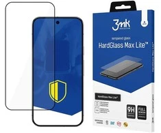 3MK HardGlass Max Lite Google Pixel 9 XL juodos spalvos, viso ekrano stiklas Lite