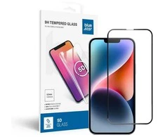 BlueStar Grūdintas stiklas iPhone 13 PRO MAX / 14 PLUS (pilnas klijavimas) Blue Star 5D juodas